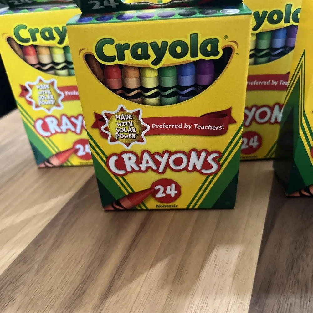 Crayola 24 Count Assorted Color Crayons - 6 Packs
